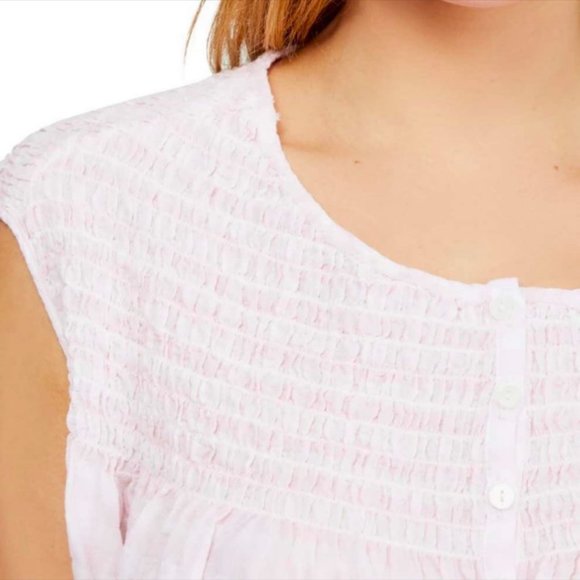 🆕 Pink Free People Little Bit Something Blouse - Picture 6 of 6